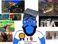 artstyle award beard blue_skin cel-animation cel_shaded dbz dragon_ball dragon_ball_z i_heart jet_set_radio killer7 metal_gear playstation playstation_2 ps2 sly_cooper subvariant:science_lover teenage_mutant_ninja_turtles tmnt variant:markiplier_soyjak video_game wikipedia xiii // 1600x1200 // 2.0MB
