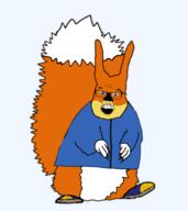 blue_eyes clothes conker conkers_bad_fur_day glasses hand looking_at_you nintendo_64 open_mouth rareware shoe stubble subvariant:feralsquirrel tail transparent_background variant:feraljak video_game // 429x483 // 64.0KB
