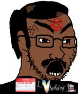 'p 1984jak_(pedophile) grunt_(1984jak) ip_address kiki_(1984jak) pajeet pedophile satanism soyjak_wiki swastika variant:soyak // 647x778 // 122.6KB