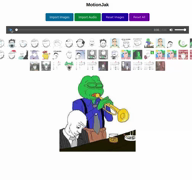 4chan amphibian animated crying frog hair janny nas:pepe pepe_the_frog subvariant:nucob subvariant:wholesome_soyjak trumpet variant:chudjak variant:cobson variant:feraljak variant:gapejak variant:markiplier_soyjak wojak // 1008x946, 48.7s // 5.7MB