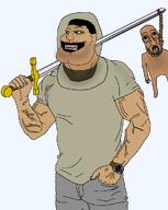 ack acked bags_under_eyes beard brown_skin crying eyebrows gen_alpha hair hanged hanging italian_brainrot italian_brainrot_wnbag moustache open_mouth rope skibidi skibidi_toilet stubble subvariant:mexiaryan sword tear tiktok toilet transparent_background tung_tung_tung_sahur variant:bernd variant:meximutt won wood wooden // 798x1000 // 351.8KB