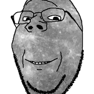 glasses mercury_(planet) planet smile solar_system soyjak space stubble subvariant:wholesome_soyjak variant:gapejak // 600x800 // 214.8KB