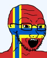 british flag flag:orkney glasses hair looking_to_the_right open_mouth orkney scotland soyjak stubble teeth united_kingdom variant:soyak // 644x800 // 17.5KB