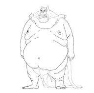 angry big_lips cape closed_mouth double_chin fat full_body gynaecomastia looking_to_the_left luchador luchador_mask mask mexico morbidly_obese navel nipple obese remastered standing subvariant:beast subvariant:endmutt subvariant:morbidmutt template transparent_background variant:meximutt white_background wrestler // 3023x2988 // 438.7KB