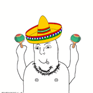 animated dance ext=gif maracas mexico moving nipple no_glasses smile sombrero stubble subvariant:flubbert tongue_out variant:norwegian // 380x400 // 317.3KB