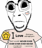 'p arm big_eyes biting_lip but_i_would clothes glasses nose reddit reddit_gold shirt_with_words stubble subvariant:hydrocephason teeth variant:cobson // 557x646 // 315.6KB