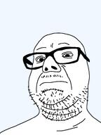 bald dissapointed gem glasses idk_how_ts_works new_variant newfag newgod stubble variant:unknown // 579x772 // 13.9KB