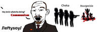 cheka communism leftysoy soviet_union vladmir_lenin // 3072x1023 // 345.0KB