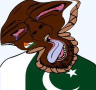 bloated brainlet brown_skin dead deformed distorted flag:india flag:pakistan hanging nigger paki pakistan queen_of_spades shitskin suicide tongue variant:bernd yellow_sclera yellow_teeth // 1677x1569 // 459.2KB