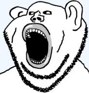 amerimutt black_sclera ear hungry lips mutt open_mouth pog soyjak stubble subvariant:impish_amerimutt template transparent_background variant:impish_soyak_ears white_skin // 598x628 // 18.0KB