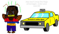 angry armenia armenian_cross armenian_swastika armenigger big_boy blood blood_from_mouth bloodshot_eyes cab clothes cockroach cracked_teeth crying flag:armenia hair nigger red_sclera roach rotten_teeth shitskin stretched_mouth subvariant:big-boy taxi text unibrow variant:chudjak vein yellow_teeth // 1920x1100 // 656.9KB