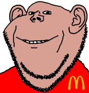 amerimutt closed_mouth ear mcdonalds mutt smile stubble subvariant:impish_amerimutt variant:impish_soyak_ears // 598x628 // 65.6KB