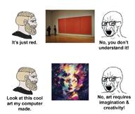 art artificial_intelligence bloodshot_eyes crying glasses nordic_chad open_mouth soyjak stubble text variant:soyak // 1080x914 // 109.7KB