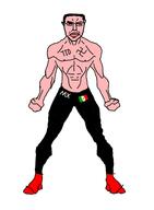 chud chudcel mexican_flag mexico muscles muscular_male tattoo variant:chudjak // 1080x1474 // 228.2KB