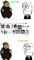 antiswarthy_(namefag) basotho bing blood blue_eyes clitty comic eskimo fat inuit lesotho search_engine stink_lines stinky transgender_flag tuxedo variant:cobson variant:sackjak variant:soytan // 1520x2658 // 1.2MB