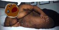 antiswarthy_(namefag) black_skin eskimo hoodie obese queen_of_spades red_eyes small_fat speech_bubble variant:meximutt // 694x349 // 204.9KB