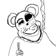 ack animal animal_ears artist:crimsonvoidhydra1488 award background big_lips dead hanging jartycuck lips mouse rope smile subvariant:jartycuck text variant:chudjak // 768x768 // 143.8KB