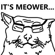 animal cat glasses its_over sad text variant:catjak // 717x714 // 27.3KB