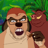 bug disney eat_the_bugs lion_king meerkat pumbaa series:animaljaks the_lion_king timon timon_and_pumbaa variant:feraljak variant:meximutt warthog // 1000x1000 // 468.4KB