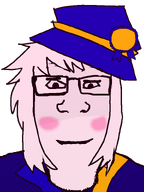 award awardsan blush clothes glasses hat stubble subvariant:neutralplier troonslop variant:markiplier_soyjak white_hair // 600x800 // 50.0KB