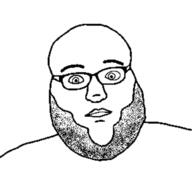 alternate beard closed_mouth fat glasses neutral soyjak variant:fatjak // 400x400 // 36.0KB
