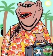 4soyjaks amerimutt angry arm ass badge barefoot beach belly bloodshot_eyes blue_background brown_skin chest_hair closed_eyes clothes cloud crying desert ear fat flash flower foot french_fries frog glasses glowing green green_skin grin hamburger hand hawaiian_shirt holding_object large_eyebrows laughing leaf leg lips looking_at_you mona_lisa mutt open_mouth palm_tree pants_down pepe phone picture plant poop poopjak pyramid rage_comic sand scared stubble subvariant:impish_amerimutt subvariant:soyak_(concerned) suit suitcase sun sunglasses trend:glowie vacation variant:cryboy_soyjak variant:impish_soyak_ears variant:soyak // 1070x1112 // 811.5KB