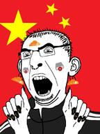 blacked china china_flag cloudflare earrings flag:china glasses hand hands_up meta:tagme mouth_open nails open_mouth piercing stubble variant:cobson variant:kuzjak // 810x1080 // 92.1KB