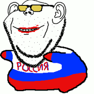 alternate animated arm big_z cyrillic_text dance dancing_swede ear full_body glasses hand leg russia smile soyjak stubble sunglasses variant:impish_soyak_ears // 230x253 // 33.5KB