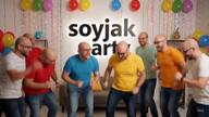 bald balding beard ext=mp4 glasses irl meta:ai_generated party series:irl_soyjaks soyjak soyjak_party stubble video // 1280x720, 8s // 3.9MB