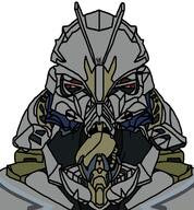Michael_bay alien decepticon evil logo movie open_mouth red_eyes red_pupils red_sclera robot starscream teeth tongue_out transformers transformers_(live_action) variant:bernd variant:cobson white_background // 5100x5500 // 559.2KB