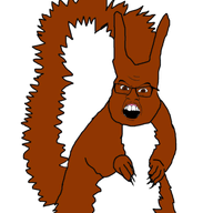 animal arm ear full_body glasses hand leg mustache open_mouth series:animaljaks soyjak subvariant:feralsquirrel tail trend:squirreljakking variant:feraljak // 340x512 // 71.9KB