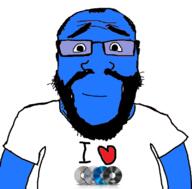 Blu-ray blue_skin calm cd dvd happy i_love physical_media subvariant:science_lover variant:markiplier_soyjak vinyl // 800x789 // 140.6KB