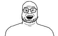 gape glasses justinrpg looking_at_you slop slopjak smile stubble teeth teeth_showing variant:unknown // 640x396 // 6.5KB