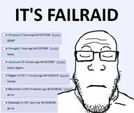 closed_eyes failraid glasses its_over screenshot soyjak stubble subvariant:neutralplier text thread variant:markiplier_soyjak // 1350x1136 // 187.5KB