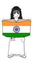 aryan blue_eyes built_for_bic flag india indian indian_flag indians_are_white indo-aryan indo_aryan variant:soytan white // 966x1722 // 213.9KB