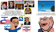 amerimutt argentina brazil chile excited fujimori israel jair_bolsonaro javier_milei jose_antonio_kast latino marco_rubio peru pinochet politics united_states variant:chudjak variant:impish_soyak_ears // 1405x812 // 691.3KB