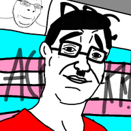 gem glasses lee_goldson red_shirt smile transgender_flag variant:chudjak variant:cobson variant:goldson white_skin // 462x462 // 93.0KB