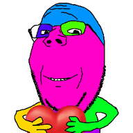 animated arm byonbyon glasses hand holding_object poyopoyo smile soyjak stubble subvariant:wholesome_soyjak trend:colorjak variant:gapejak // 265x400 // 207.6KB