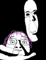 bald glasses ominous rape soyjak stubble subvariant:cobson_slim subvariant:hornyson_slim tranny variant:bernd variant:cobson // 396x510 // 63.7KB