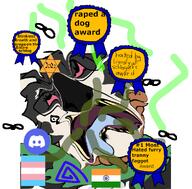BrappyJew_is_a_kike_faggot Mauzymoo_(namefag) discord furfag furry shitskin slopjak soyjak_blog tranny // 968x955 // 347.1KB