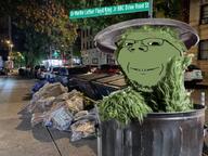 black deformed eye fur green grouch happy hood martin_luther martin_luther_king_jr metal mlk mouth new_york nigga nigger night nyc oscar_the_grouch pipo sesame_street smile street trash variant:gapejak // 710x532 // 638.6KB