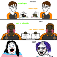 'toss arrow award faggot holding_object smile smiley_face soybooru soyjak subvariant:crazed_troonjak subvariant:female_cobson subvariant:hunky_twink_sex_machine subvariant:soyak_(crazed) subvariant:soygirl that_one_fucking_picture_of_nate_being_a_smug_little_bastard tranny transgender_flag variant:alicia variant:bernd variant:soyak // 999x999 // 473.6KB