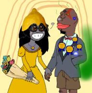 2soyjaks Warrior-Z(user) award bald bowtie brap brown_skin bwc discord dress fart flag flag:israel flag:transgender_pride_flag flower glasses grey_skin hair israel kratos lemon lemon_(user) marriage mudslime mustache nigger plant queen_of_spades ring sourtan spade star_of_david stink_lines stinky stubble subvariant:brazilmutt tranny variant:meximutt variant:soytan // 1193x1200 // 480.1KB
