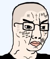 judaism nazism orthodox_cross skinhead swastikas tattoo total_nigger_death variant:chudjak // 860x1000 // 25.0KB