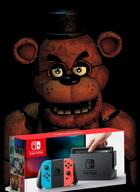 animatronic five_nights_at_freddy's five_nights_at_freddy's_1 freddy_fazbear glasses nintendo nintendo_switch stubble top_hat variant:fazbearjak video_game // 490x670 // 358.6KB