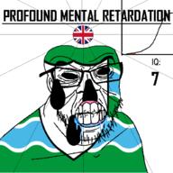 angry bald bell_curve black_eyes black_hole black_sclera british clenched_teeth closed_mouth country cracked_teeth drool ear england flag flag:united_kingdom flag:worcestershire food fruit glasses hair iq iq_bell_curve mustache nightmare_fuel no_pupils pear profound_mental_retardation retard soyjak stubble text united_kingdom variant:feraljak worcestershire wrinkles // 1024x1024 // 120.0KB