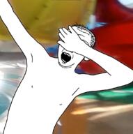 arm dab ear eduardo_foltz hair hand irl_background open_mouth soyjak variant:carterjak variant:kuzjak // 1072x1080 // 461.5KB
