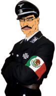 adolf_hitler beaner brown chud chud_gem latino mexico mustache national nazism pose socialist spics // 1197x2034 // 1.1MB