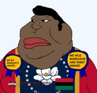 award awards black_skin flag:mississippi flag:pan-african hair mississippi red_lips united_states university variant:meximutt // 888x849 // 141.5KB