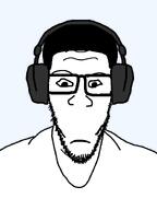 closed_mouth hair headphones meta:tagme nuvariant series:fusionjaks stubble subvariant:neutralplier variant:lowtaperjak variant:markiplier_soyjak white_skin // 1098x1466 // 79.9KB